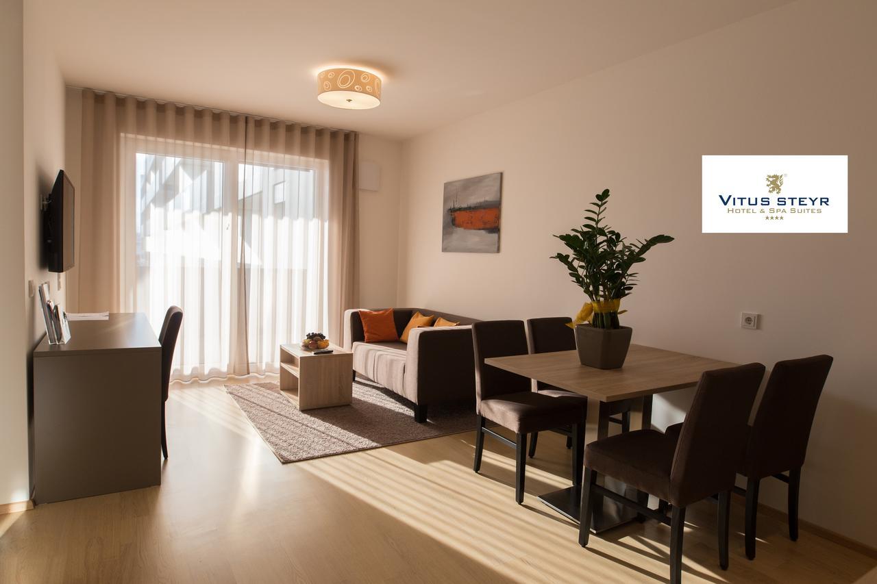 Vitus Steyr Hotel & Spa Suites ภายนอก รูปภาพ